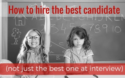 How to hire the best candidate (not just the one best at interviews)