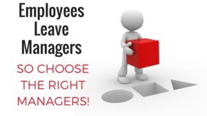 employees leave managers